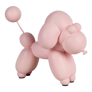 阿斯蒙迪邹媛创意摆件艺术礼品小飞猪生日礼品可爱气球狗结婚礼品 飞翔的胖咪