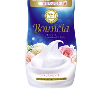 COW STYLE 牛乳石硷 Bouncia系列 美肤沐浴乳 淡雅玫瑰花香 500ml