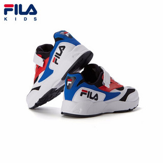 FILA 斐乐童鞋儿童鞋子2021新款夏季男童运动鞋透气 传奇蓝/斐乐白-NW 37码/内长23.5cm