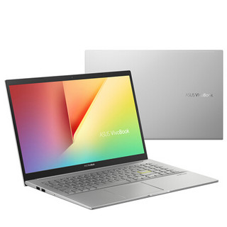 ASUS 华硕 VivoBook 15X 金属版 15.6英寸 轻薄本 银色(酷睿i5-1135G7、MX330、16GB、512GB SSD、1080P、IPS、60Hz)
