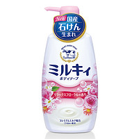 Cow 牛乳石硷 花香味滋润保湿沐浴露  550ml