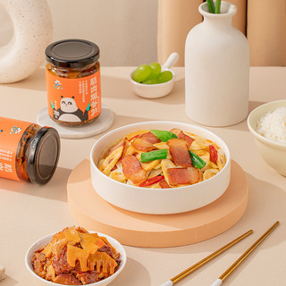 饭扫光 腊肉爆冬笋 200g