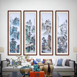 尚得堂 李晓海《春山泉鸣》38x125cm