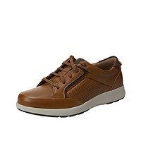 Clarks 其乐 Un Trail Form 男士低帮休闲皮鞋 261409777 棕褐色 41.5