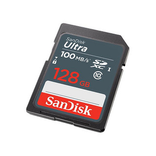 SanDisk 闪迪 至尊高速系列 SDSDUNB SD存储卡 128GB（UHS-I）+川宇3.0读卡器