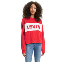 Levi's 李维斯 女士圆领卫衣 85777-0001