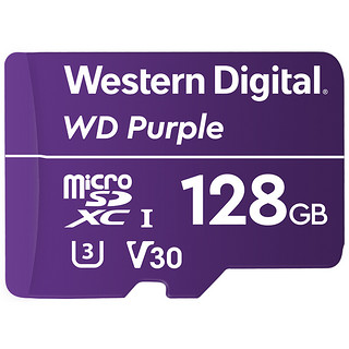 Western Digital 西部数据 WDD128G1PCA Micro-SD存储卡 128GB（UHS-I、V30、U3）