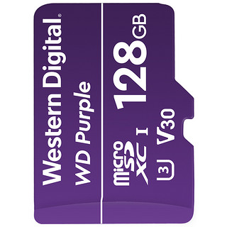 Western Digital 西部数据 WDD128G1PCA Micro-SD存储卡 128GB（UHS-I、V30、U3）