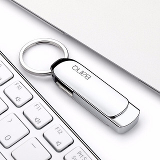 BanQ F30 USB 3.0 U盘 银色 128GB USB-A