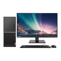 Lenovo 联想 启天 M420 九代酷睿版 22.5英寸 商用台式机 黑色 (酷睿i3-9100、核芯显卡、4GB、1TB HDD、风冷)