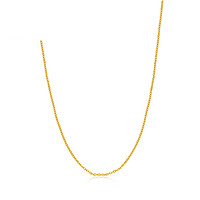 Chow Sang Sang 周生生 09257N 十字足金项链 40cm 4.5g