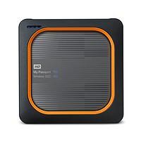 Western Digital 西部数据 My Passport Wireless SSD系列 WDBAMJ2500AGY-CESN USB 3.0 移动固态硬盘 USB3.0 250GB 黑色