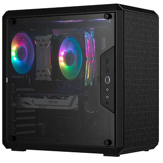 COOLER MASTER 酷冷至尊 MasterBox Q500L ATX机箱 半侧透 黑色