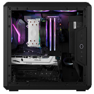 COOLER MASTER 酷冷至尊 MasterBox Q500L ATX机箱 半侧透 黑色