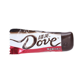 Dove 德芙 香浓黑巧克力 480g 袋装