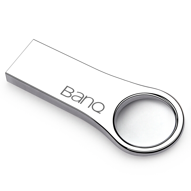BanQ P8 时尚版 USB 2.0 U盘 白雪银 8GB USB