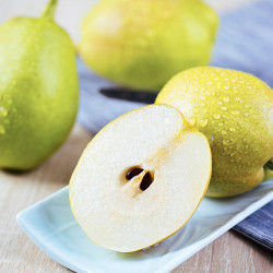 plus会员口粮果七月胭脂梨净重45斤