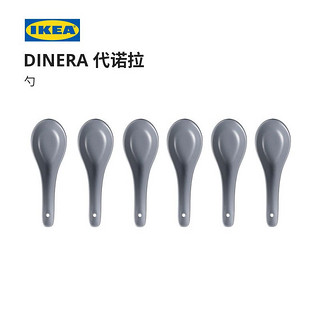 IKEA 宜家 DINERA代诺拉勺6只餐勺汤匙小勺子