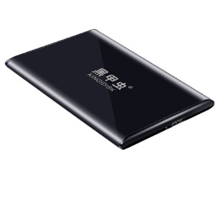 黑甲虫 SLIM系列 SLIM320 2.5英寸Micro-B便携移动机械硬盘 320GB USB3.0 子夜黑