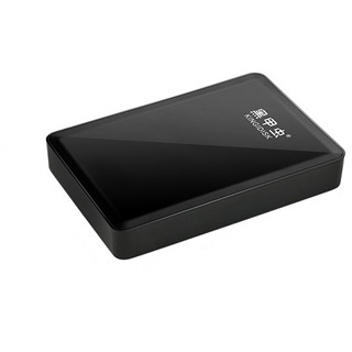 黑甲虫 K系列 K400 2.5英寸便携USB-C移动硬盘 4TB USB3.0 商务黑