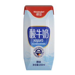 Weidendorf 德亚 酸牛奶 原味 200ml*24盒