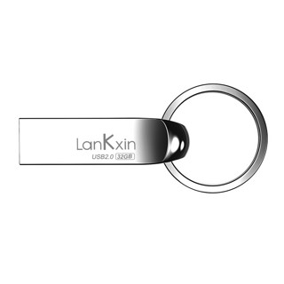 LanKxin 兰科芯 AX USB 2.0 U盘 银色 32GB USB