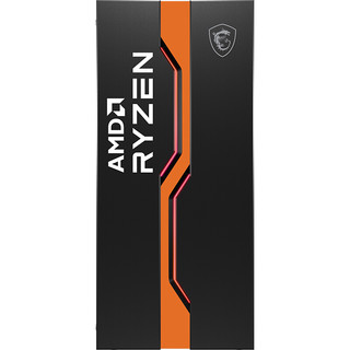 MSI 微星 MAG Vampiric 011C RGB ATX机箱 半侧透 黑色