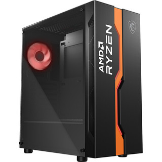 MSI 微星 MAG Vampiric 011C RGB ATX机箱 半侧透 黑色