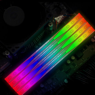 GLOWAY 光威 弈Pro系列 DDR4 3200MHz RGB 台式机内存 红色 16GB 8GBx2