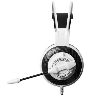 SOMiC 硕美科 G925 头戴式耳罩式有线游戏耳机 白色