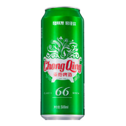 重庆啤酒66系列500ml12罐