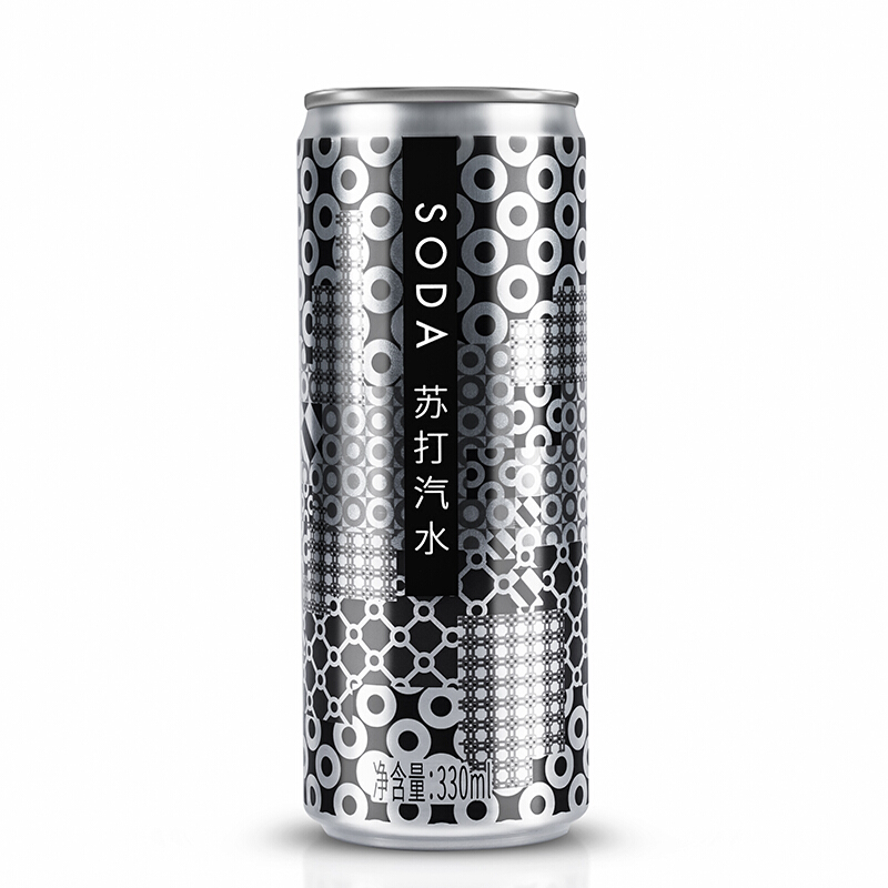 YANZHONG 延中 苏打汽水 原味 330ml*24罐