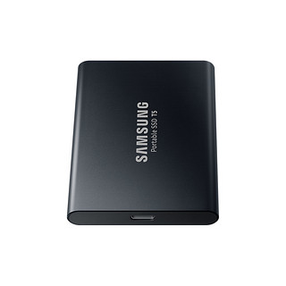 SAMSUNG 三星 T5系列 MU-PA1T0B/CN USB 3.1 移动固态硬盘 Type-C 1TB 玄英黑