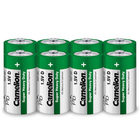 Camelion 飞狮 1号碳性电池 1.5V 8粒装