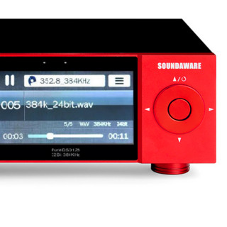 SOUNDAWARE 享声音响 A1台式无损播放器 红色