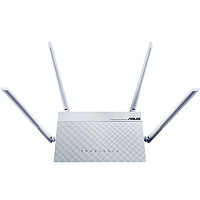 ASUS 华硕 RT-AC1200 纯净版 双频1200M 千兆家用无线路由器 Wi-Fi 5 单个装 白色