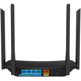 TP-LINK 普联 TL-WDR6300 双频1200M 家用千兆无线路由器 Wi-Fi 5（802.11ac）黑色