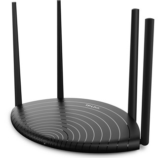 TP-LINK 普联 TL-WDR5660 千兆易展版 双频1200M 家用千兆Mesh无线路由器 Wi-Fi 5 单个装 黑色