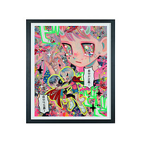 维格列艺术 下田光《正义之剑向何处》50x63.5cm 版画 潮流家居装饰挂画