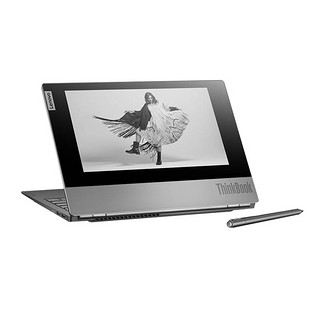 ThinkPad 思考本 ThinkBook Plus 10代酷睿版 13.3英寸 变形轻薄本 灰色(酷睿i7-10510U、核芯显卡、16GB、512GB SSD、1080P、IPS、60Hz）