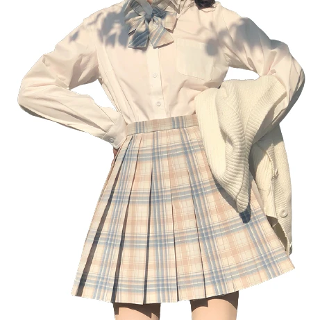 PJ PRODUCTION WORKSHOP PJ·制作工坊 木棉 JK制服 女士格裙 42cm S