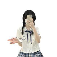 PJ PRODUCTION WORKSHOP PJ·制作工坊 樱川北 JK制服 西式制服 女士短袖衬衫 白色 S