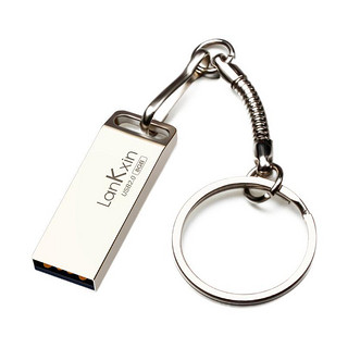 LanKxin 兰科芯 B8 USB 2.0 车载U盘 银色 8GB USB