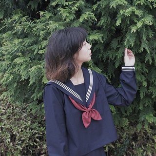 PJ PRODUCTION WORKSHOP PJ·制作工坊 JK制服 水手服 女士中间服上衣 无线 绀色 S