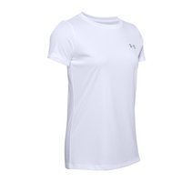 UNDER ARMOUR 安德玛 Velocity Solid 女子运动T恤 1298706-100 白色 M