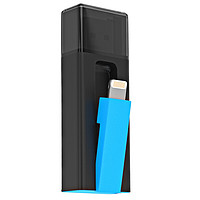 LIano 绿巨能 LJN-UP002 USB 3.0 U盘 黑色 64GB USB/苹果lightning双口