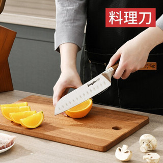 拜格 料理刀厨房西瓜刀厨师刀切肉刀切生鱼片刀切菜刀切水果刀 BD3408
