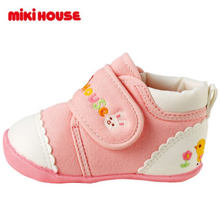 MIKI HOUSE MIKIHOUSE 日本制男女宝宝精致七彩LOGO刺绣款