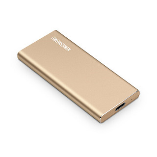 KINGSHARE 金胜 S8系列 KS8120G USB 3.0 移动固态硬盘 Type-C 120GB 金色