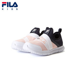 FILA KIDS 斐乐儿童中大童2020年新款时尚童鞋休闲运动鞋 清新粉/传奇蓝-PN 35码/内长22.0cm